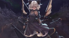 Wings Anime blondes digital art