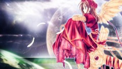 Wings anime girls