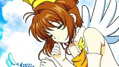 Wings anime girls crowns