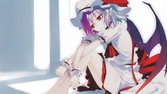 Wings anime girls remilia scarlet touhou