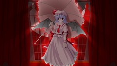 Wings anime girls remilia scarlet touhou