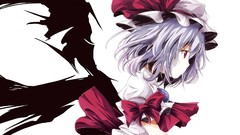Wings Anime hats Vampires anime girls remilia scarlet touhou 
