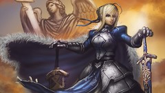 Wings Anime Manga saber angels fate stay night fate series