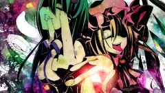 Wings Anime snakes hats blondes anime girls green eyes short 