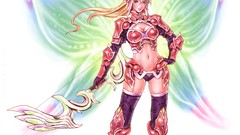 Wings armor blondes artwork yamashita shunya bow (weapon)