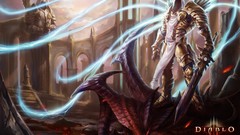 Wings armor Swords angels diablo iii tyrael artwork video games 