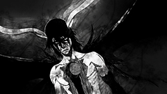 Wings bleach horns grayscale