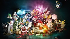 Wings blood Mario Pikachu