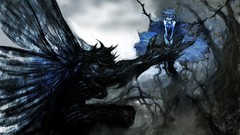 Wings blue eyes blue