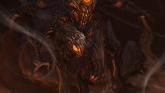 Wings chains skulls demons artwork fantasy art