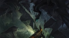 Wings Dragons artwork fantasy art