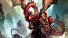 Wings Dragons artwork fantasy art