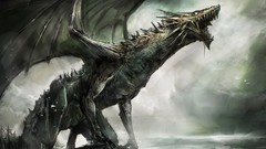 Wings Dragons artwork fantasy art