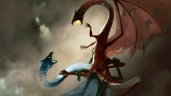 Wings Dragons fantasy art