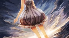 Wings dress angels pink hair anime girls short hair original 