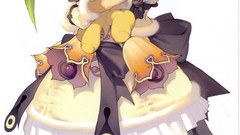 Wings dress anime girls hyung tae kim artwork