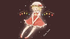 Wings dress hats blondes anime girls closed eyes short hair 