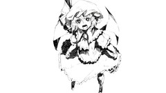 Wings dress white background hats Vampires anime girls boots 