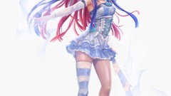 Wings Fairies skirts long hair anime girls anarchy stocking 