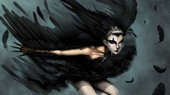 Wings feathers Black Swan Natalie Portman fan art ballerina 