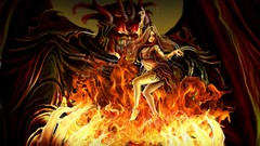 Wings fire horns devil