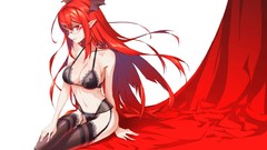 Wings glasses white background navel red eyes sitting curtains 