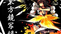 Wings hats skirts short hair touhou shameimaru aya video games 