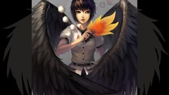 Wings hats touhou shameimaru aya video games tokin hat tengu