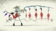Wings hats Vampires touhou komeiji koishi flandre scarlet