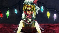 Wings head blood crystals hats Vampires red eyes sitting red 