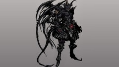 Wings horns demons artwork fantasy art Simple Background