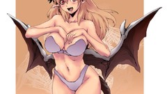 Wings horns lingerie tails hentai
