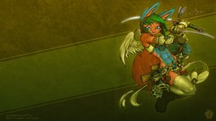 Wings Katana armor male