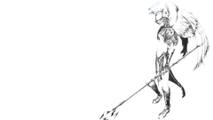 Wings pixiv armor staff