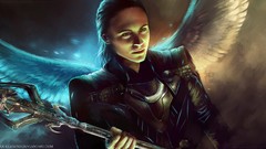 Wings prince loki artwork sceptres The Avengers (movie)