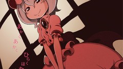 Wings red eyes remilia scarlet gray hair touhou polychromatic