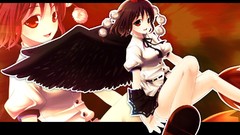 Wings red eyes shameimaru