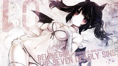 Wings scars anime girls lingerie bra panties