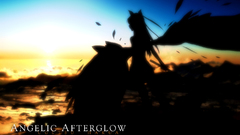 Wings silhouettes Burst Angel