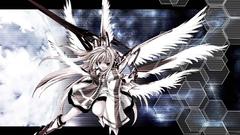 Wings skirts anime girls