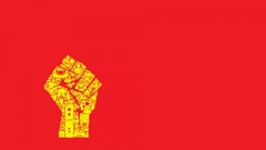 Wings socialism Simple Background