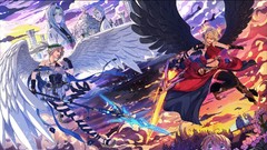 Wings Swords battles original characters