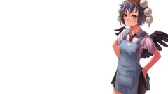 Wings tie white background hats red eyes shirts skirts sweat 