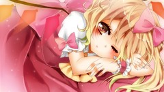 Wings Vampires blondes touhou flandre scarlet video games