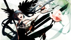 Wings vocaloid Flowers hatsune