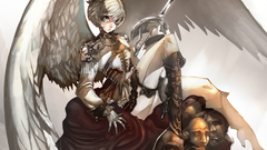 Wings weapons short hair