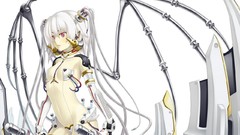 Wings white red eyes