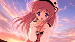 Winter Anime colors anime girls momiji