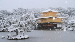 Winter architecture buildings