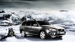 Winter cars Volvo